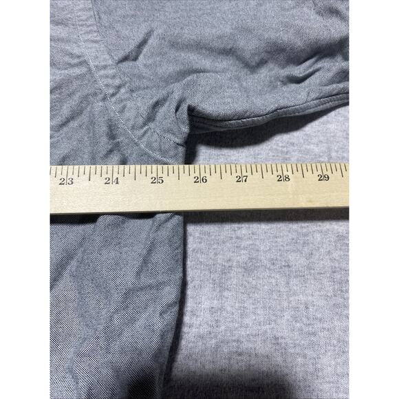 Ralph Lauren Shirt Mens Large Grey Blake Flesh Pony Preppy Classic Vintage - Picture 9 of 9